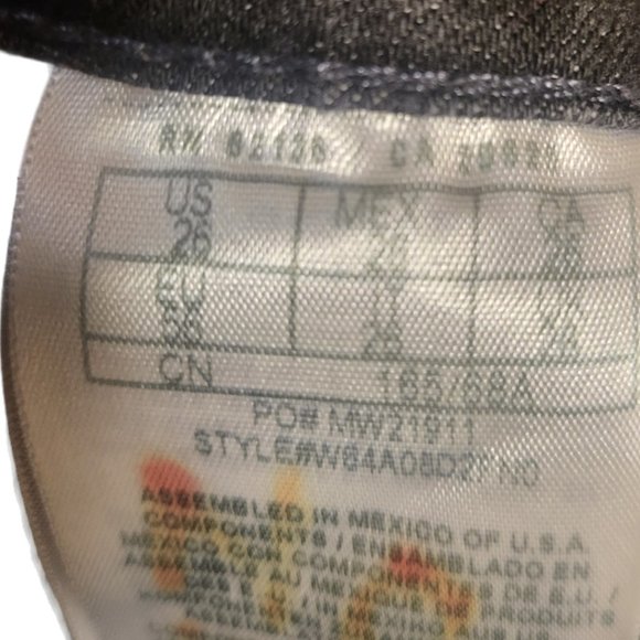 Guess Marilyn 3 Zip Skinny Ankle Zipper Jean in Fade Black Wash sz 26 - Picture 7 of 8